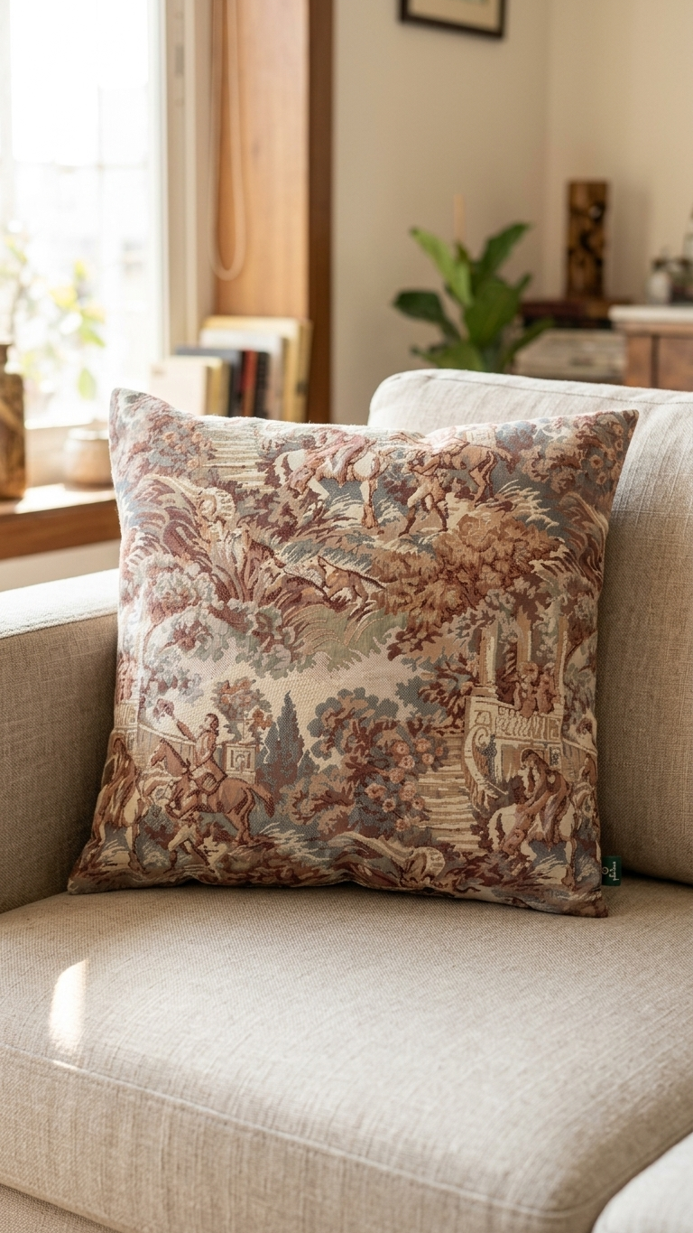 CUSHION VIRASAT JACQUARD 45X45 CM