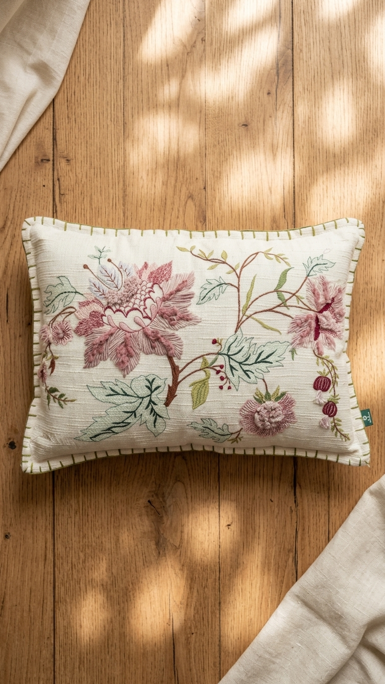 CUSHION NARGIS FLORA MULTI 35X50 CM