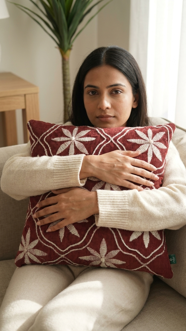 CUSHION REHAAN 45X45 CM