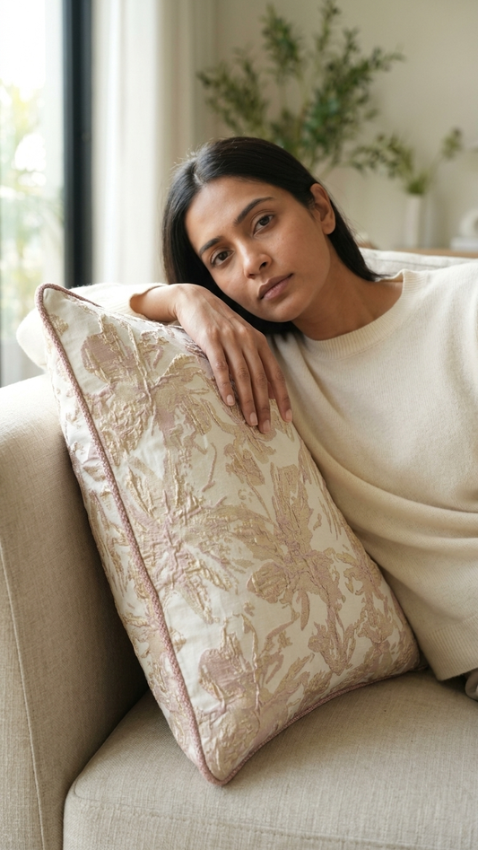 CUSHION NOOR JACQUARD  45X45 CM