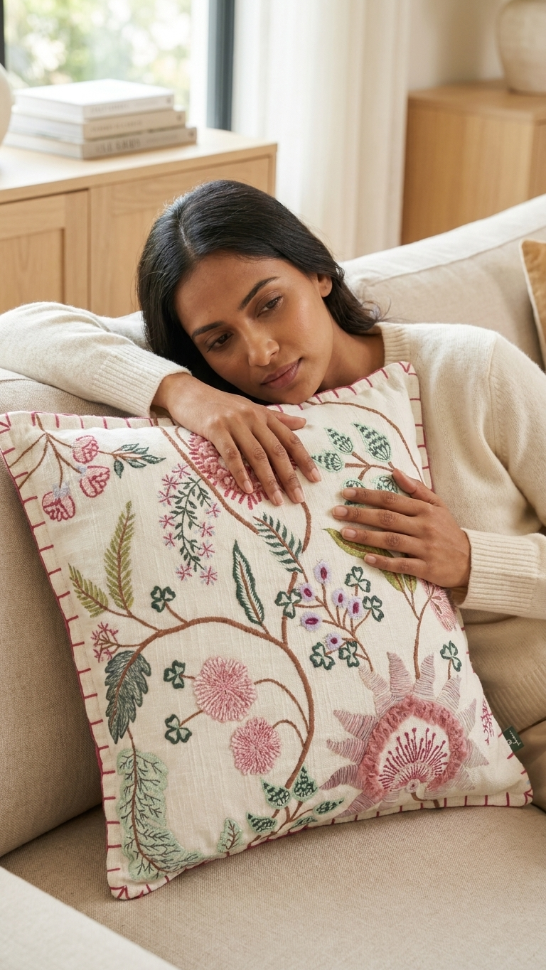 CUSHION GULBAHAAR MULTI 45X45 CM