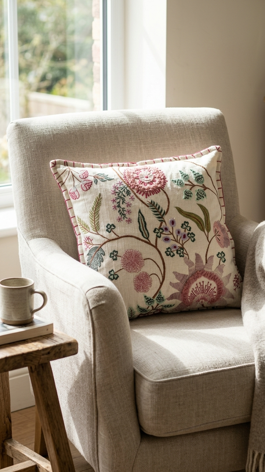 CUSHION GULBAHAAR MULTI 45X45 CM