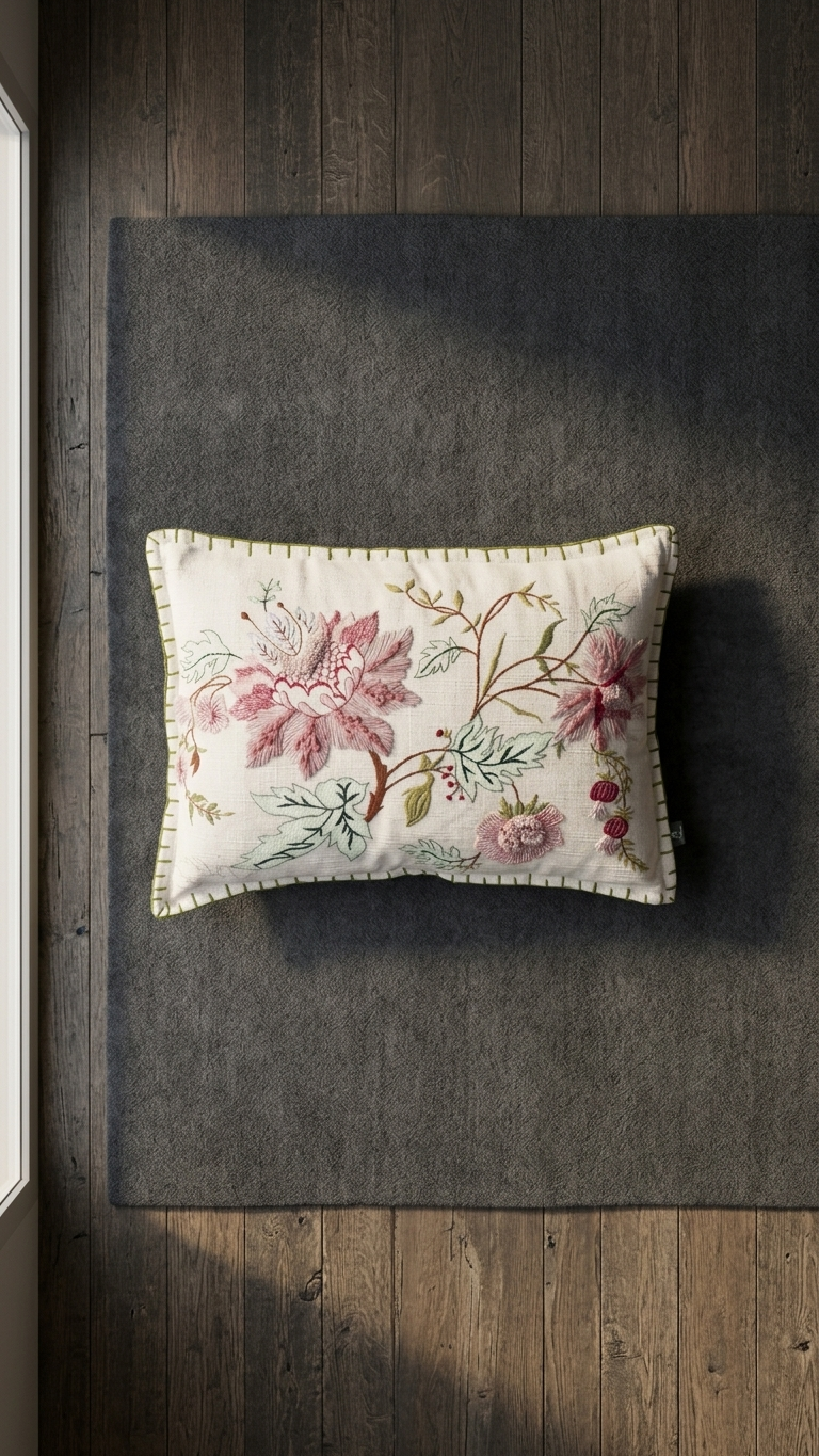 CUSHION NARGIS FLORA MULTI 35X50 CM