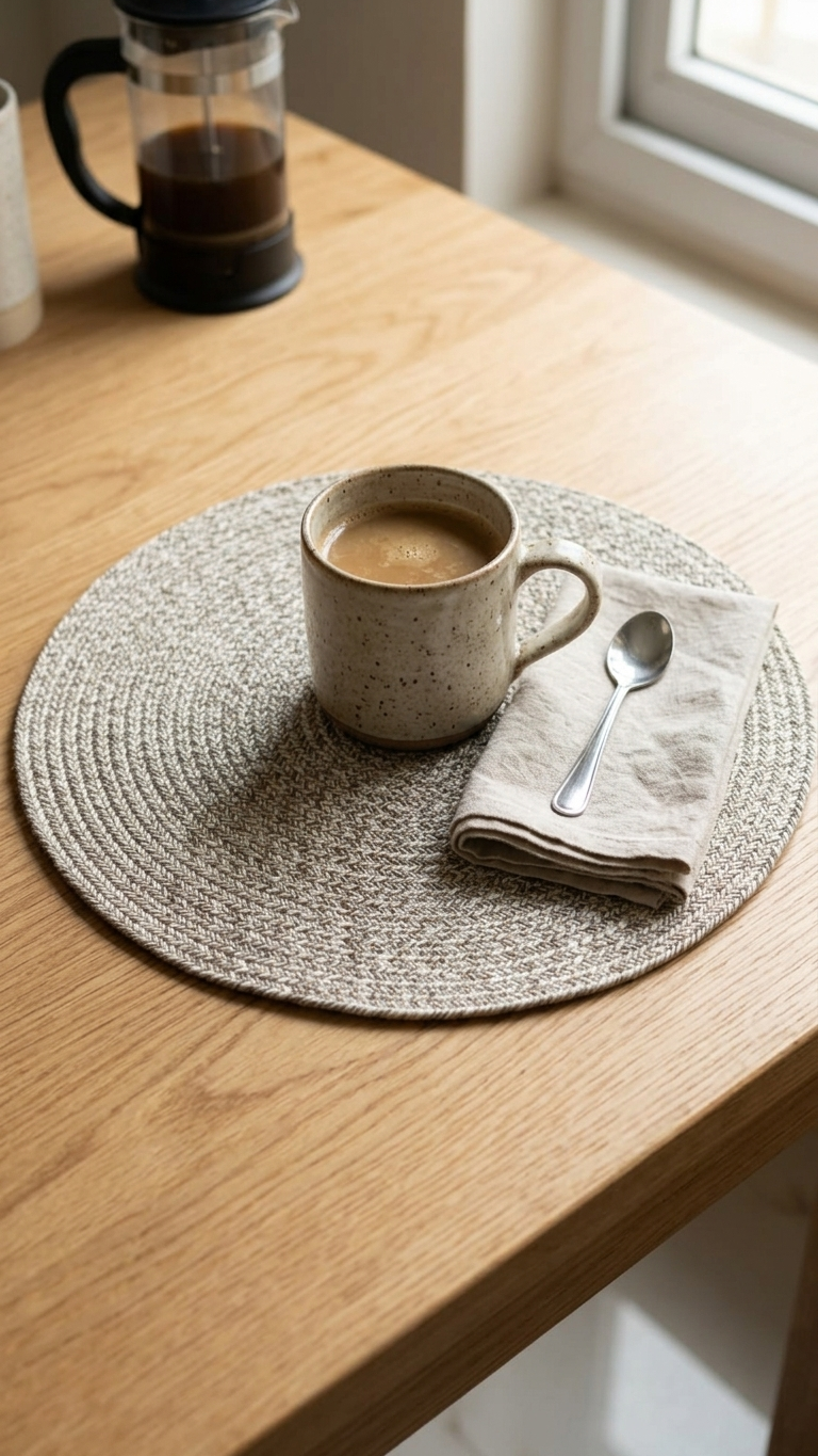 Pet Braided Placemat 13x13inches
